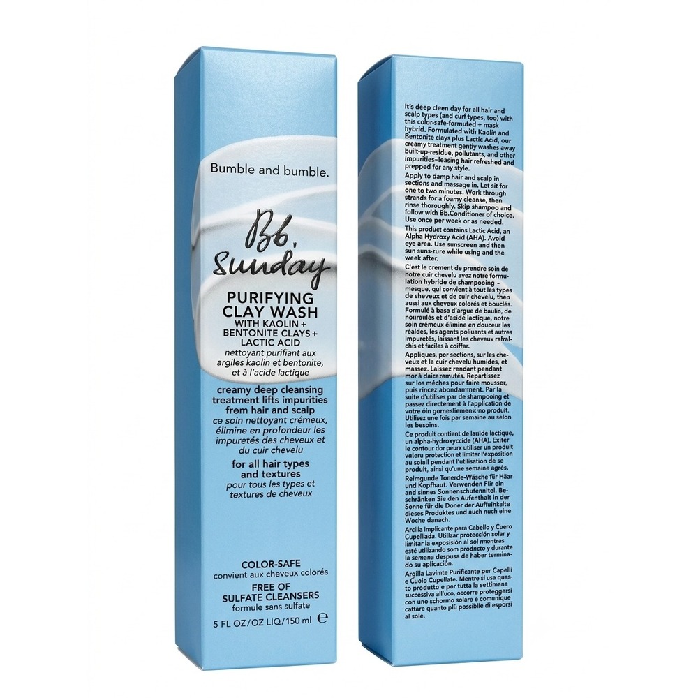 Bumble and bumble Bb. Sunday Purifying Clay Wash 5 oz / 150ml Discontinued NIB